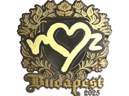 印花 | ropz（金色）| 2025年布达佩斯锦标赛