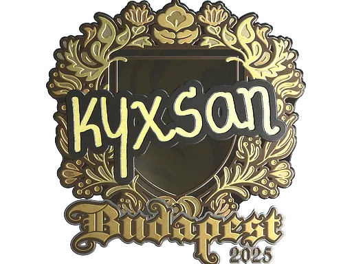 印花 | kyxsan（金色）| 2025年布达佩斯锦标赛