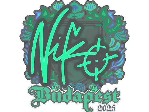 印花 | NiKo | 2025年布达佩斯锦标赛