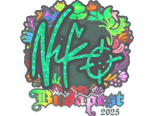 印花 | NiKo（全息）| 2025年布达佩斯锦标赛