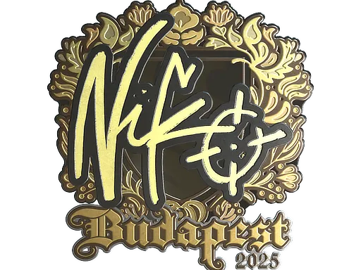 印花 | NiKo(金色)| 2025年布达佩斯锦标赛