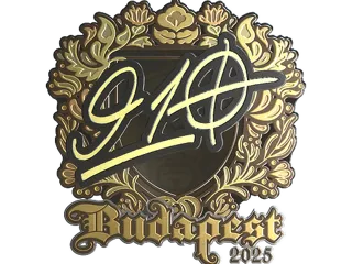 印花 | 910(金色)| 2025年布达佩斯锦标赛