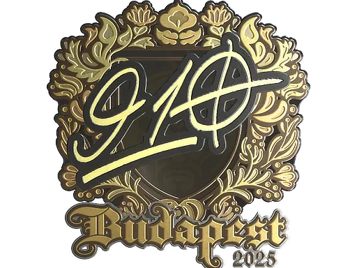 印花 | 910（金色）| 2025年布达佩斯锦标赛
