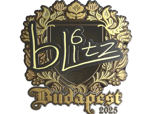 印花 | bLitz（金色）| 2025年布达佩斯锦标赛