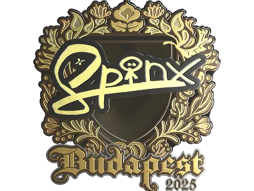 印花 | Spinx(金色)| 2025年布达佩斯锦标赛