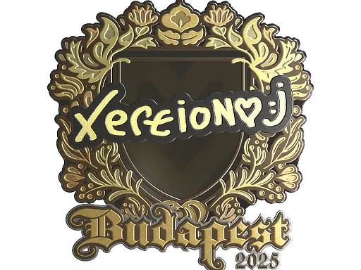 印花 | xertioN（金色）| 2025年布达佩斯锦标赛