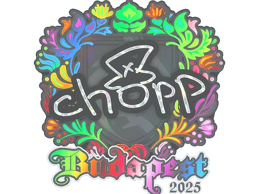 印花 | chopper（全息）| 2025年布达佩斯锦标赛