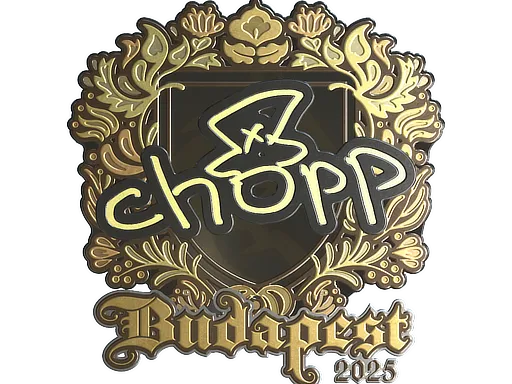 印花 | chopper(金色)| 2025年布达佩斯锦标赛
