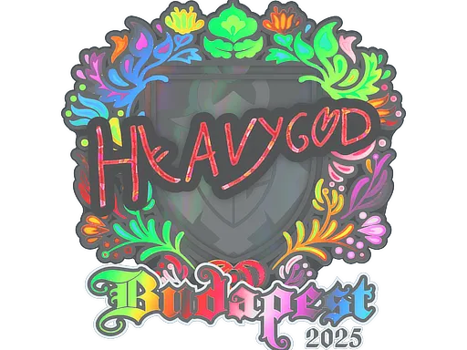 印花 | Heavygod（全息）| 2025年布达佩斯锦标赛