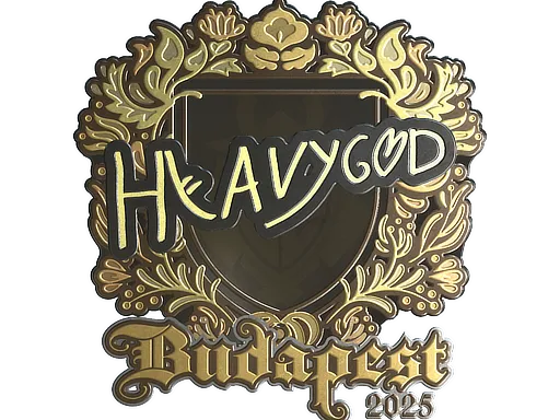印花 | Heavygod（金色）| 2025年布达佩斯锦标赛