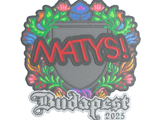 印花 | MATYS（刺绣）| 2025年布达佩斯锦标赛