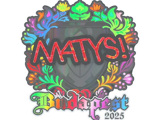 印花 | MATYS(全息)| 2025年布达佩斯锦标赛