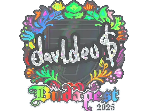 印花 | dav1deuS（全息）| 2025年布达佩斯锦标赛