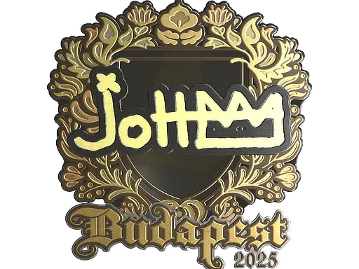 印花 | jottAAA（金色）| 2025年布达佩斯锦标赛