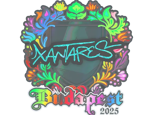印花 | XANTARES（全息）| 2025年布达佩斯锦标赛