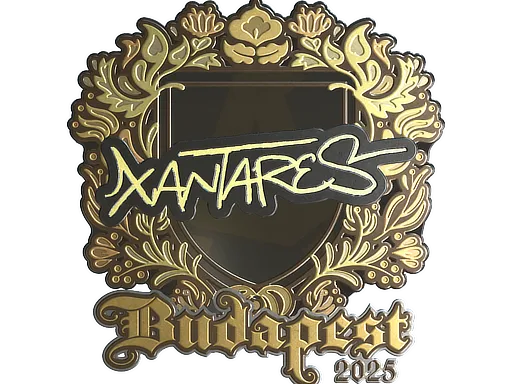 印花 | XANTARES(金色)| 2025年布达佩斯锦标赛