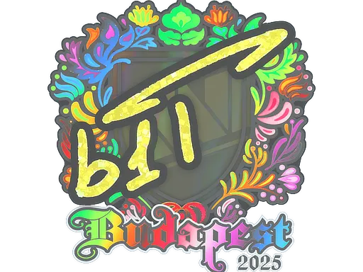 印花 | b1t（全息）| 2025年布达佩斯锦标赛