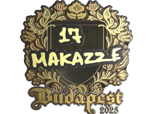 印花 | makazze(金色)| 2025年布达佩斯锦标赛