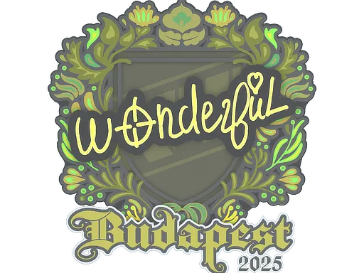 印花 | w0nderful | 2025年布达佩斯锦标赛
