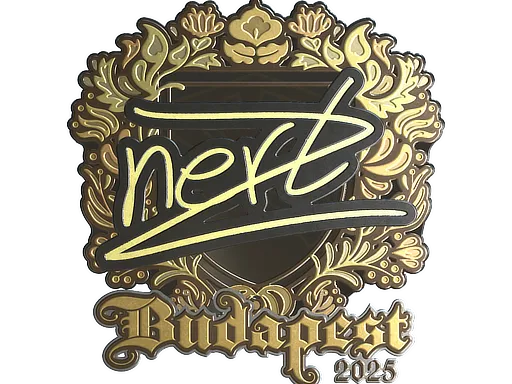 印花 | NertZ（金色）| 2025年布达佩斯锦标赛