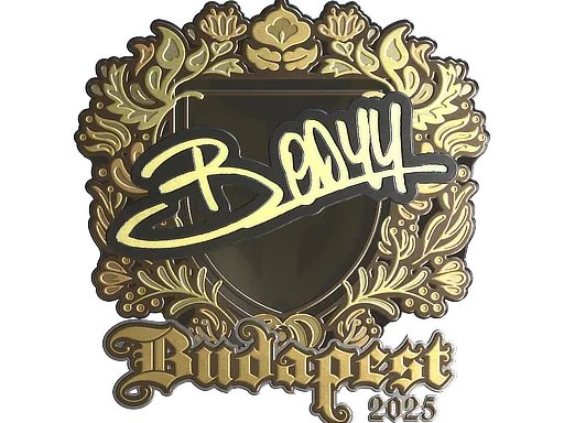 印花 | bodyy（金色）| 2025年布达佩斯锦标赛