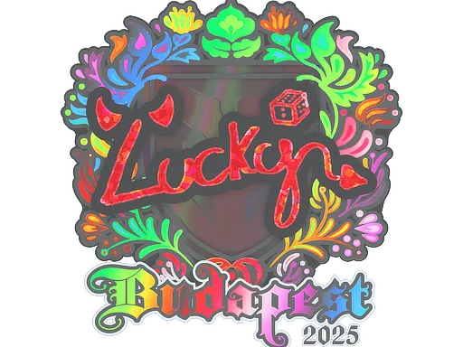 印花 | Lucky(全息)| 2025年布达佩斯锦标赛