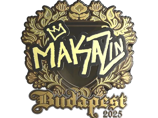 印花 | Maka（金色）| 2025年布达佩斯锦标赛