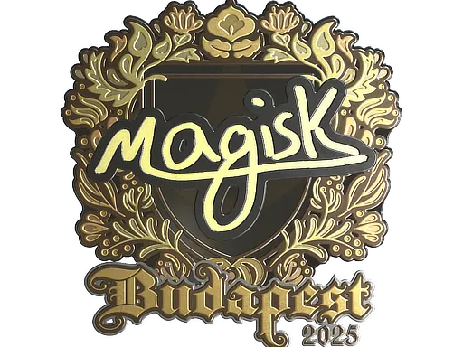 印花 | Magisk（金色）| 2025年布达佩斯锦标赛