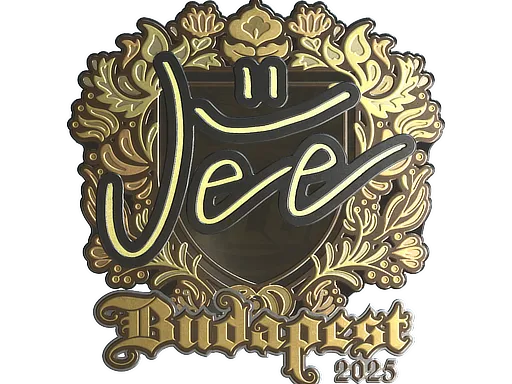 印花 | Jee(金色)| 2025年布达佩斯锦标赛