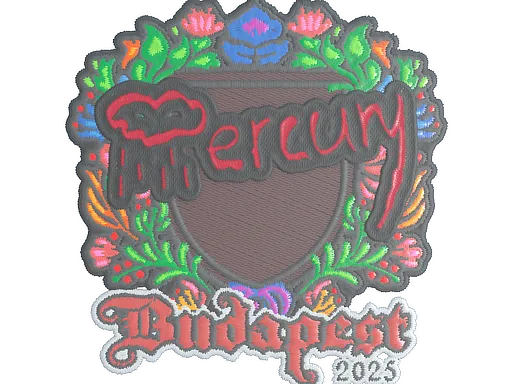 印花 | Mercury（刺绣）| 2025年布达佩斯锦标赛
