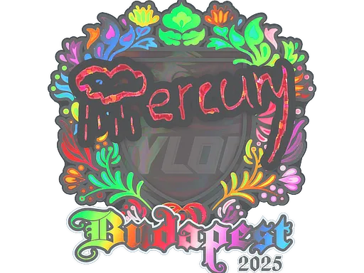 印花 | Mercury(全息)| 2025年布达佩斯锦标赛