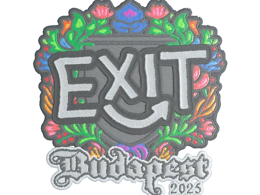 印花 | exit（刺绣）| 2025年布达佩斯锦标赛