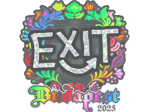 印花 | exit(全息)| 2025年布达佩斯锦标赛