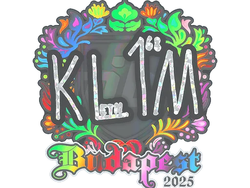 印花 | kl1m（全息）| 2025年布达佩斯锦标赛