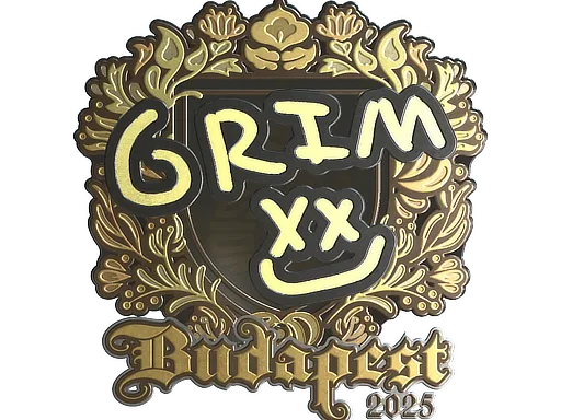 印花 | Grim(金色)| 2025年布达佩斯锦标赛