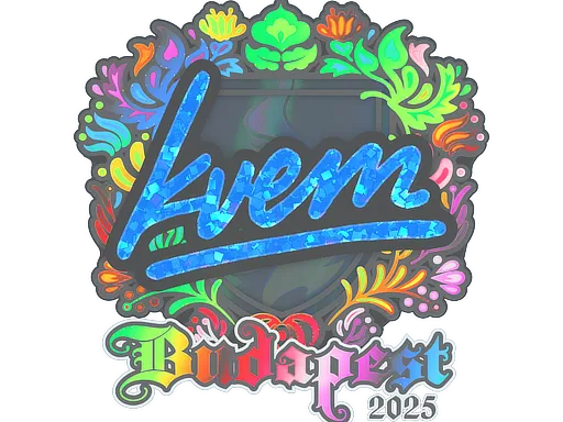 印花 | Kvem（全息）| 2025年布达佩斯锦标赛