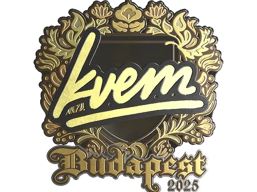 印花 | Kvem(金色)| 2025年布达佩斯锦标赛