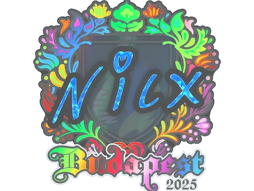 印花 | nicx（全息）| 2025年布达佩斯锦标赛