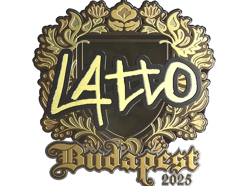 印花 | latto(金色)| 2025年布达佩斯锦标赛
