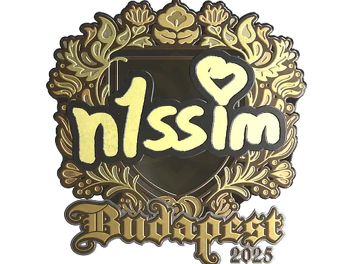 印花 | n1ssim(金色)| 2025年布达佩斯锦标赛