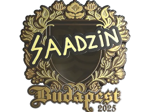 印花 | saadzin（金色）| 2025年布达佩斯锦标赛